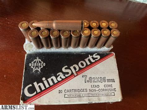 norinco china sports 7.62x39 ammo